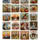 Vintage Cigar Box Label Collage Sheets - Pick 1 - Cigar Box or Tobacco Labels