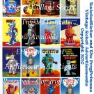 Children's Toys Collage Sheets - Pick 1 of 5 - Robots, Wind-Up Toys, etc
