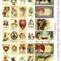 Ellen Clapsaddle Valentines Cards Collage Sheets - Your choice of 5 sheets