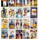 Vintage Halloween Collage Sheets - Pick 1 of 4