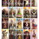 Vintage Casino DeParis Collage Sheets - Pick 1 of 2