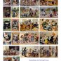 Vintage Cat Cards Collage Sheets - Wain, Thiele, Boulanger - Pick 1 of 4