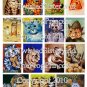 Vintage Cat Cards Collage Sheets - Wain, Thiele, Boulanger - Pick 1 of 4