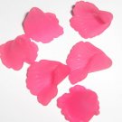 Hand Dyed 20mm Hot Pink Lucite Iris Flowers (ri20mm9)