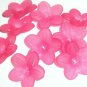 Hand Dyed Grape Lucite 20mm Daisy Flowers (df20mm23)