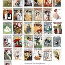 Vintage Magazine Covers Collage Sheets - Pick 1 of 2