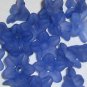 Hand Dyed Dark Avocado 10mm Lucite Star Flowers sf10mm3