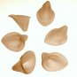 Hand Dyed 10mm Camel Lucite Bell Flowers (bf10mm7)