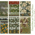 Garden Tapestries Collage Sheets - Pick 1 of 3