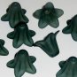 Hand Dyed Calla Lily Deep Peacock Lucite Flowers cllf2
