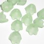 Hand Dyed 10mm Mint Green Lucite Bell Flowers bf10mm10