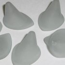 Hand Dyed 26mm Steel Blue Calla Lily Flowers cllf11