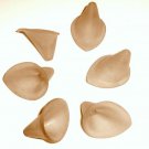 Hand Dyed Calla Lily Camel Lucite Flowers (cllf7)