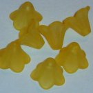 Hand Dyed Sunflower 14mm Trumpet Flowers (tf14mm22)