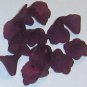 Hand Dyed Grape 12mm Ruffled Iris Flowers (ri12mm23)