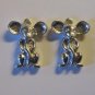 2 Silver Pewter Mouse Charms (m64)