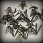 6 Sterling Silver Plated Tulip Bead Caps (bcs2vjsa68)