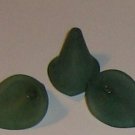 Hand Dyed Forest Green Lucite Calla Lily Flowers cllf20