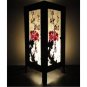 Thai Vintage Handmade  Japanese Sakura Cherry Blossom Tree Bedside Table Lamp