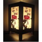 Thai Vintage Handmade  Japanese Sakura Cherry Blossom Tree Bedside Table Lamp