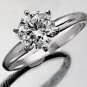 INTRODUCTORY Sale Price 14K White Gold 1.00Ct Diamond Engagement Solitaire Ring.