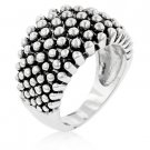 Silver Texture Ring This item is available in sizes  5  to  10