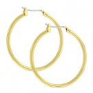 Golden Hoop Earrings