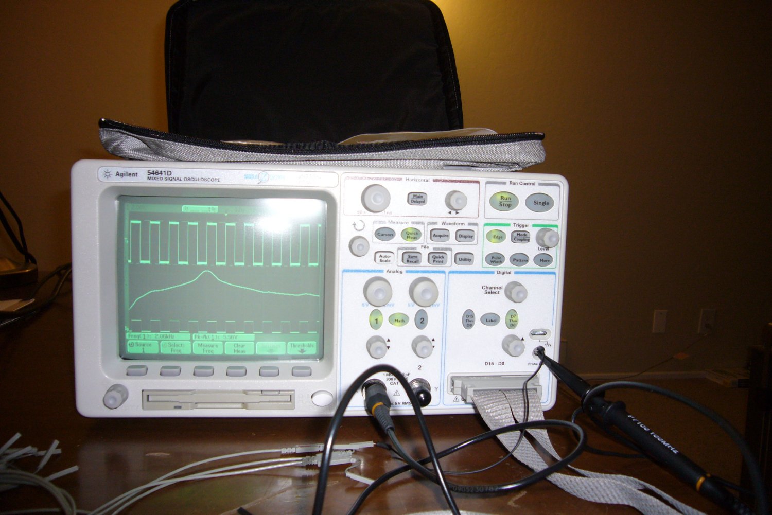 Agilent 54641D MixedSignal Digital Oscilloscope Logic Analyzer 2+16 Ch