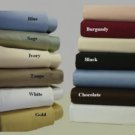 Microfiber Solid Twin XL Sheet Set