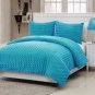 Rose Fur Aqua Comforter Set