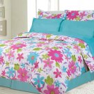 Becky Teal/ Pink/ White Bed in a Bag