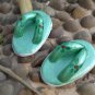 Flip Flops Replica Made of Natural Clay