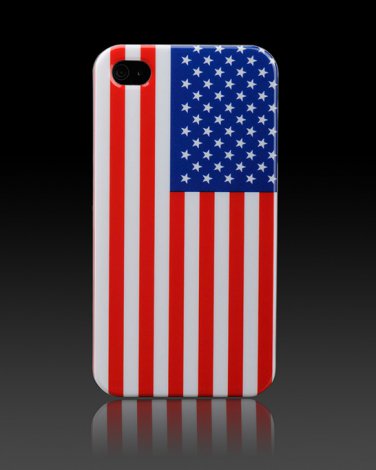 Brand New American Flag iPhone 4 /4S Hard Case Cover