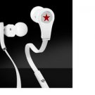 Earbuds Earphone Headset Headphone Built in Mic iphone 4/4s 5 tour In-ear white