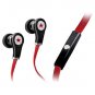Earbuds Earphone Headset Headphone Built in Mic iphone 4/4s 5 tour In-ear RED