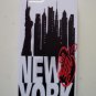 2pc NEW YORK for IPHONE 5 I LOVE NY MANHATTAN HARD CASE USA  FREE FAST SHIPPING