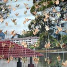 ORIGAMI CRANES GARLANDS FOR WEDDING DECORATIONS SET OF 100 STRANDS