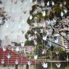 ORIGAMI CRANES GARLANDS FOR WEDDING DECORATIONS SET OF 100 STRANDS