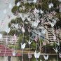 ORIGAMI CRANES GARLANDS FOR WEDDING DECORATIONS SET OF 100 STRANDS