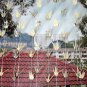 ORIGAMI CRANES GARLANDS IVORY AND PATTERN PRINT SET OF 100 STRANDS