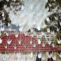 ORIGAMI WEDDING GARLANDS WHITE AND PATTERN PRINT SET OF 100 STRANDS