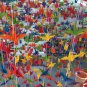 MULTICOLORED ORIGAMI CRANES GARLANDS FOR WEDDING DECORATIONS SET OF 100 STRANDS