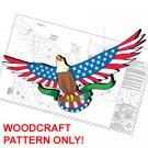 Star-Spangled Eagle Woodcraft Pattern ECR #1611
