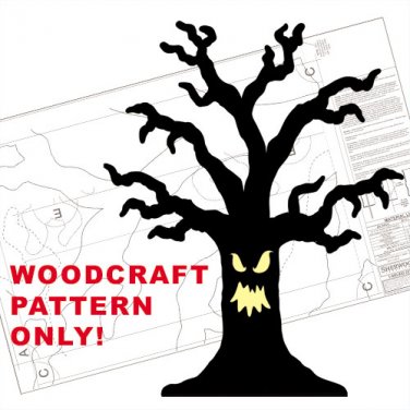Spooky Tree Pattern  ECR  #1400