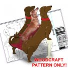 Dachshund Stairs Woodcraft Pattern ECR #2462