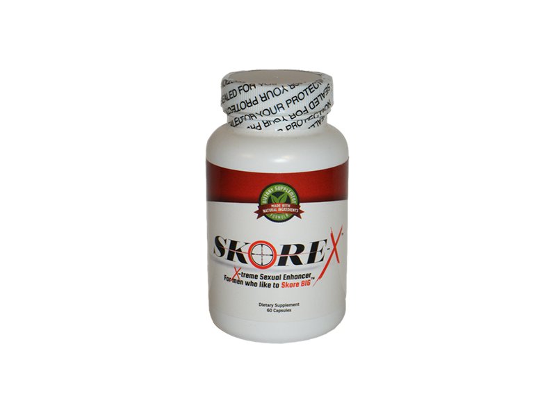 SkoreX All Natural Male Sexual Health Supplement with Nitric Oxide