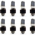 6N8S low-frequency double triode. (6SN7) Lot of 6 pcs