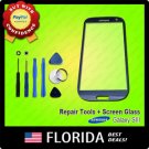 Pebble Blue Replacement Screen Glass Lens Samsung Galaxy S3 i9300 I747 T999 I535