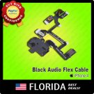 Black Volume Flex Cable Headphones Audio Button Jack Earphone Switch iPhone 4 4G