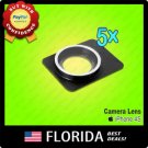 5x lot Rear Camera Lens iPhone 4S Cover Frame Glass Ring Replacement Back Apple